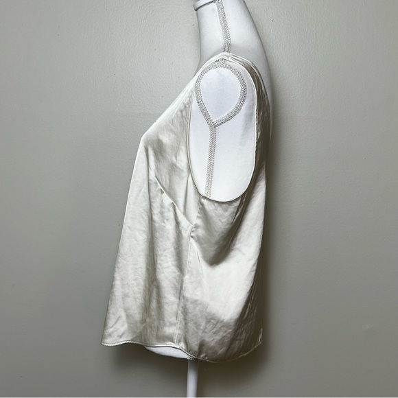 H&M Premium Satin Tank (L) – Luxe Ivory Essential - Picture 4 of 7